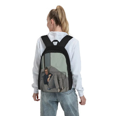 Nathaniel Tapestry Backpacks Men's & Women's Summer Zipper Close Bag