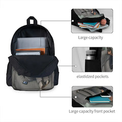 Nathaniel Tapestry Backpacks Men's & Women's Summer Zipper Close Bag