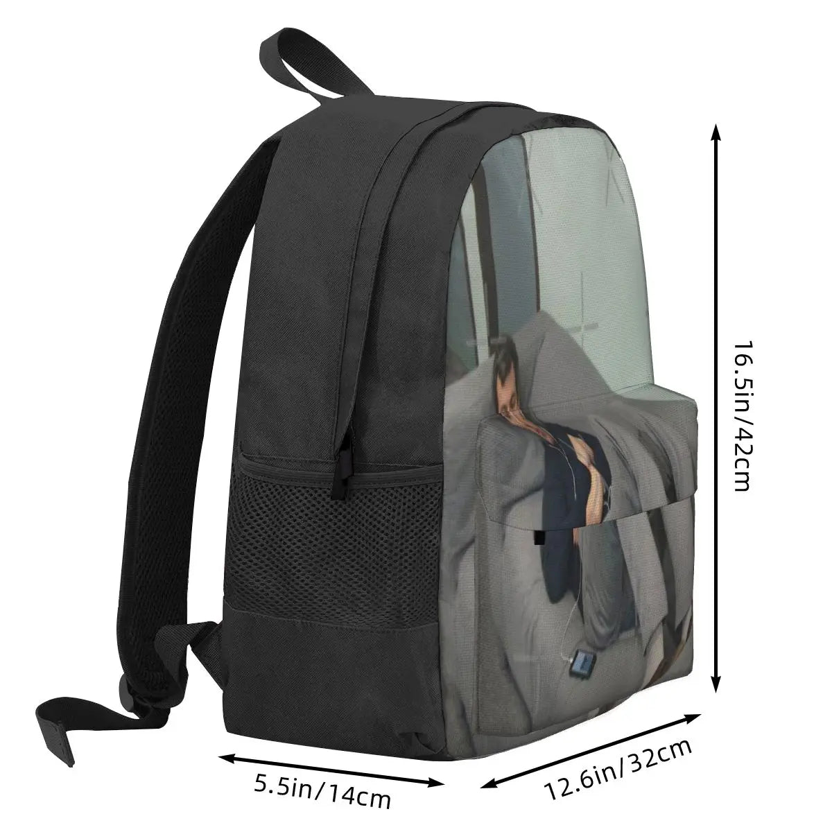 Nathaniel Tapestry Backpacks Men's & Women's Summer Zipper Close Bag