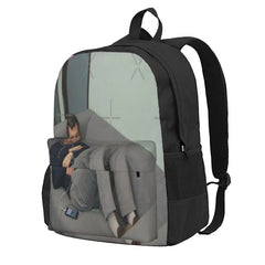 Nathaniel Tapestry Backpacks Men's & Women's Summer Zipper Close Bag