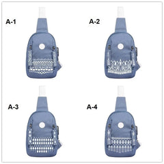 National Backpack Women Chest Shoulder Bagpack Sling Mochila Feminina