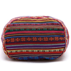 National Bucket Crossbody Linen Bag Women's Handbag