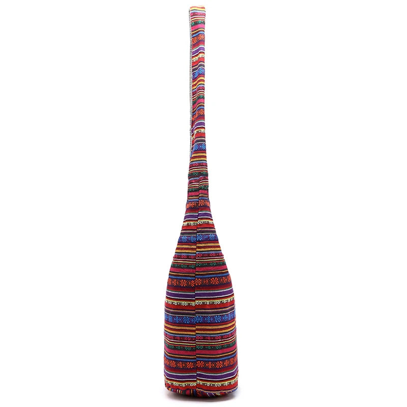 National Bucket Crossbody Linen Bag Women's Handbag