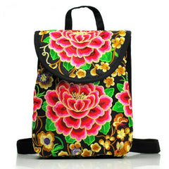 National Wind Embroidered Small Backpack Yunnan Embroidered Bag