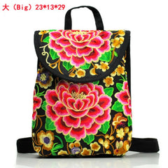 National Wind Embroidered Small Backpack Yunnan Embroidered Bag