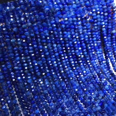 Labradorite Apatite Kyanite Morganite Roundel Beads 925 Silver Jewelry 15in