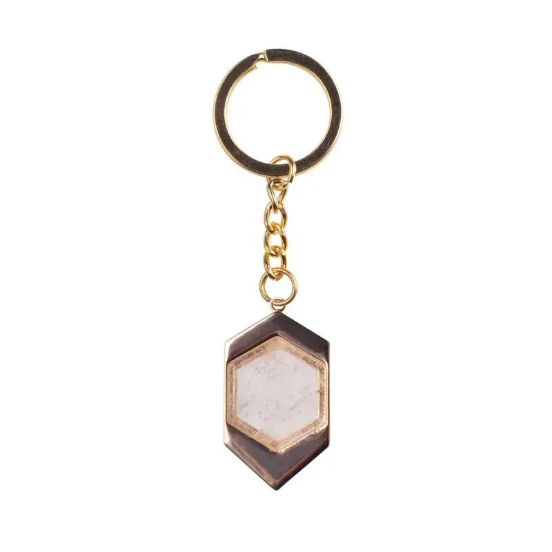 Natural Stone Keyring Key Holder Purse Bag For Car christmas Gift Keychains