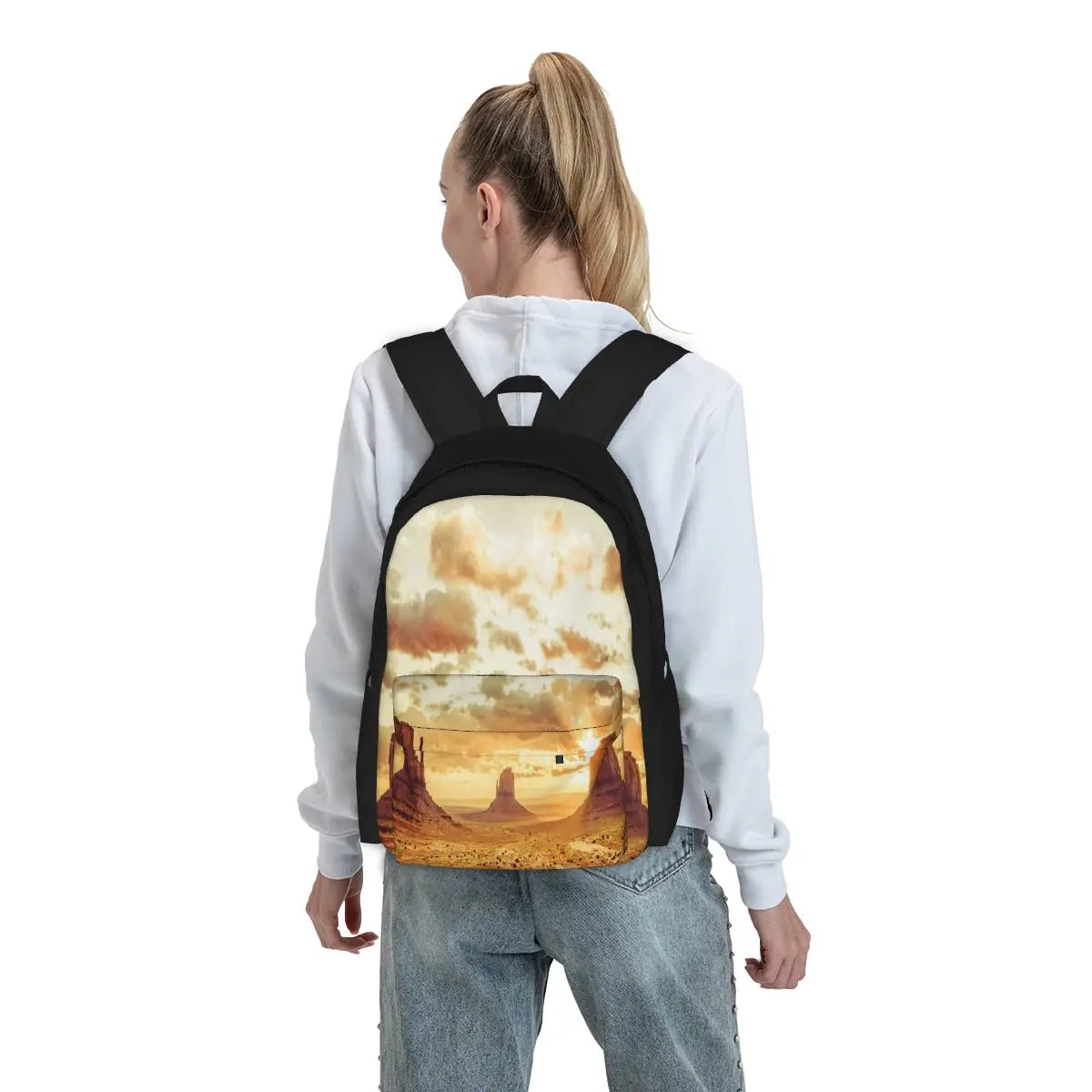Nature Dawn - Monument Valley Backpack