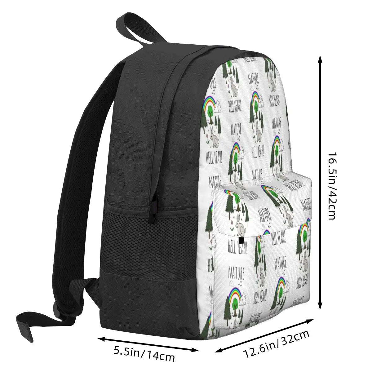 Nature Hell Yeah Backpacks Men's & Women's Eco Friendly Travel Backpack