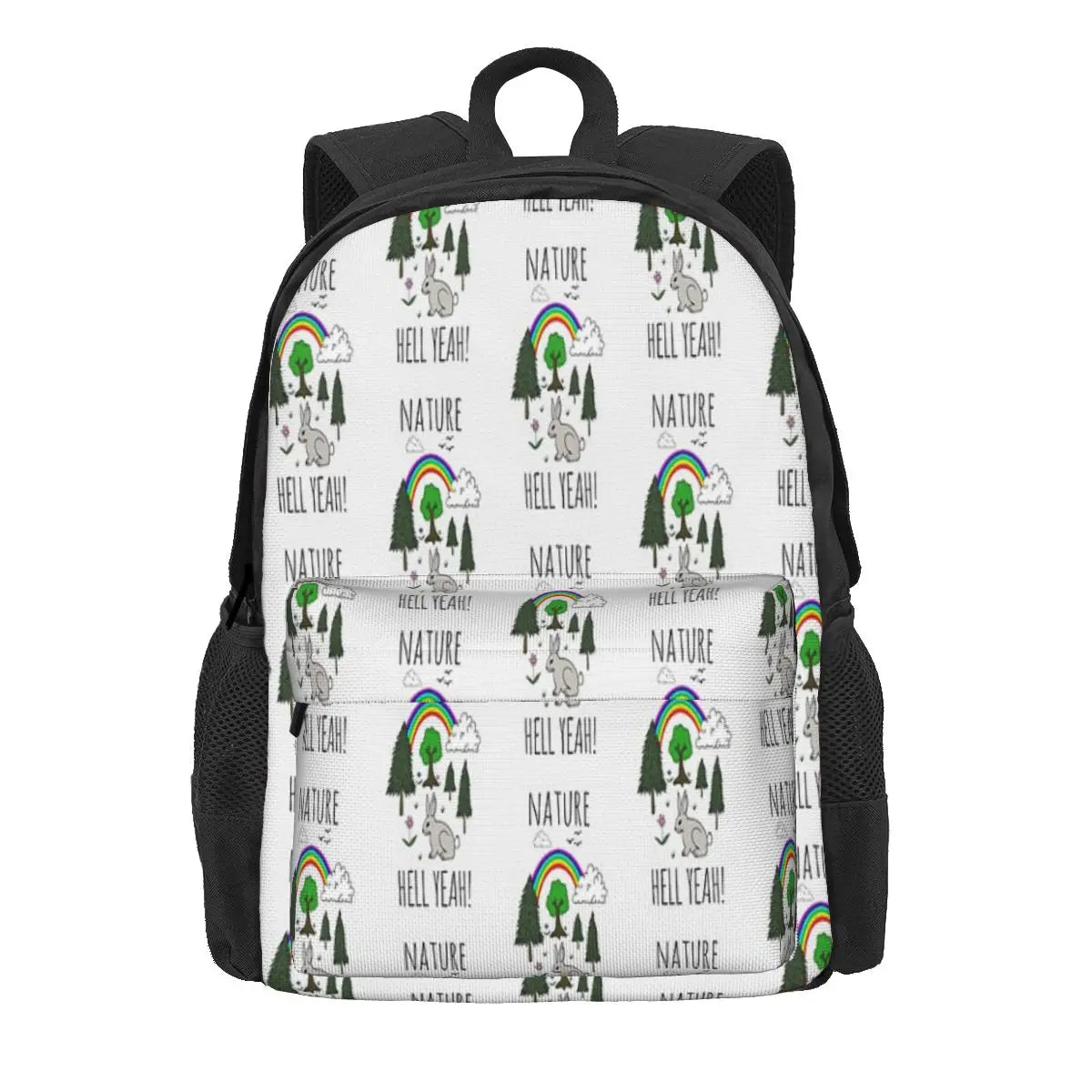 Nature Hell Yeah Backpacks Men's & Women's Eco Friendly Travel Backpack