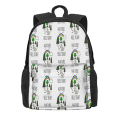 Nature Hell Yeah Backpacks Men's & Women's Eco Friendly Travel Backpack