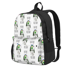 Nature Hell Yeah Backpacks Men's & Women's Eco Friendly Travel Backpack