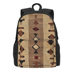 Navajo Weaved Pictoral Art Animal Backpacks Men's Backpacks Bags Women