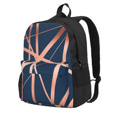Navy Rose Luxe Backpacks Men's Backpacks Bags For Women Man Bag