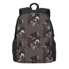 Necromancer D20 Tabletop Rpg Gaming Backpacks Men's Backpacks Bags