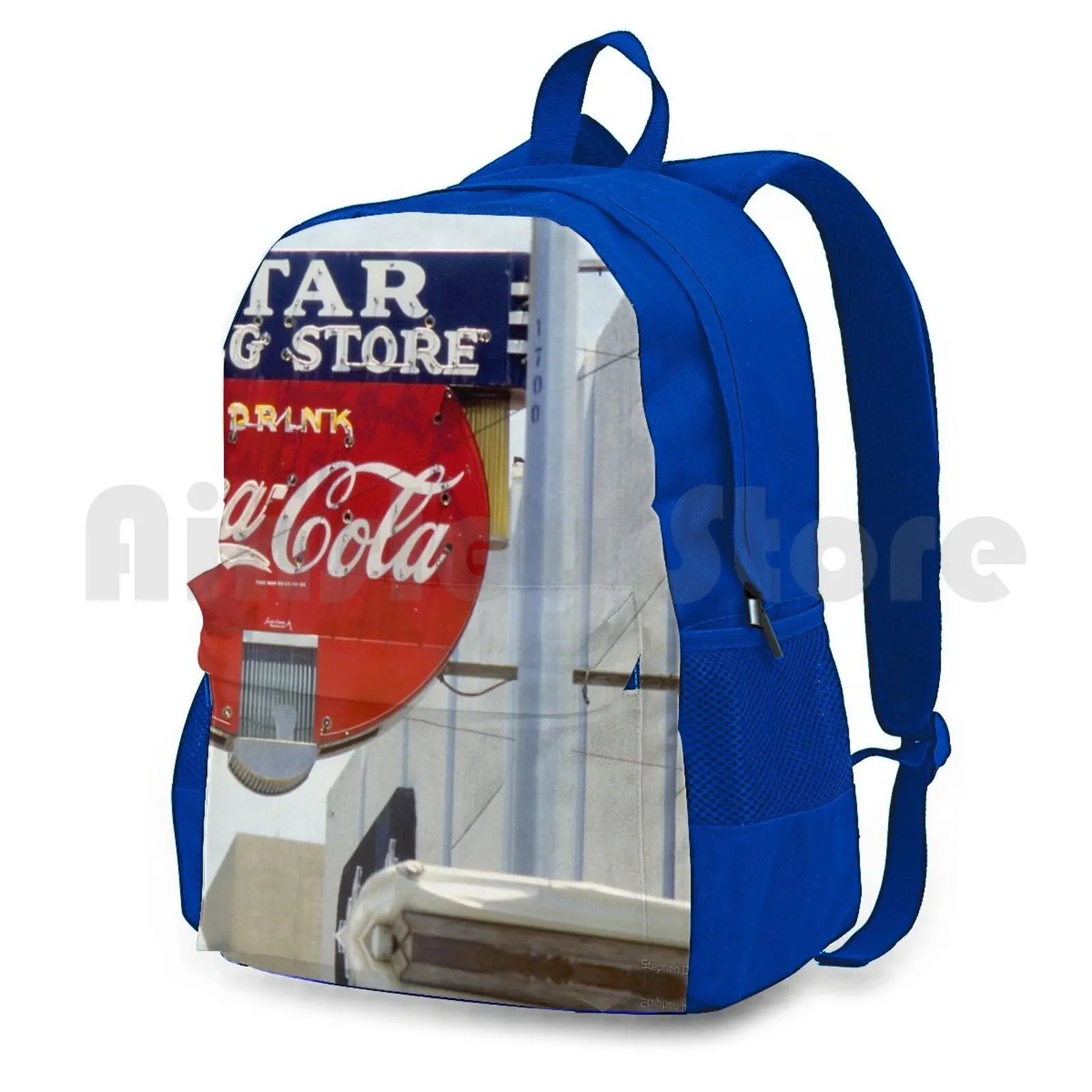 Galveston Texas Neon Sign Vintage Nostalgia Outdoor Hiking Backpack