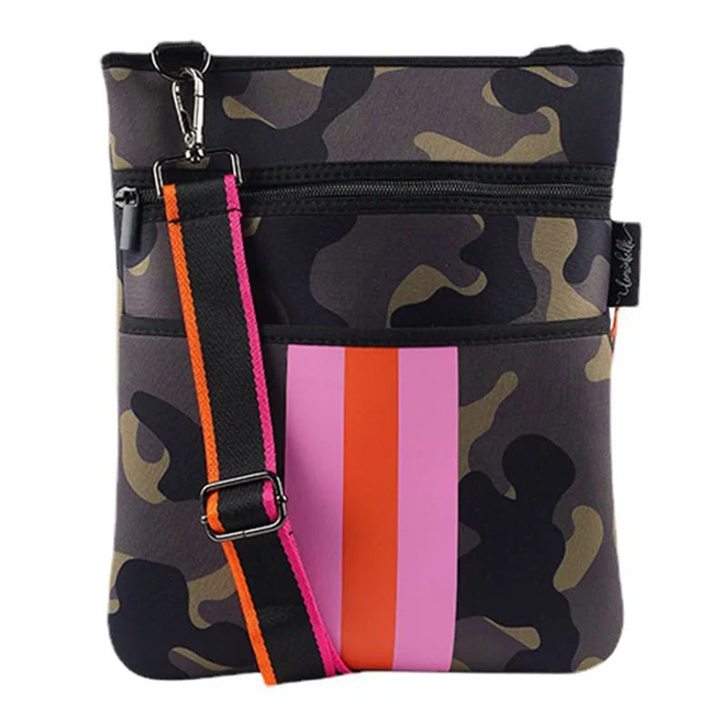 Large-capacity Neoprene Messenger Bag for Men and Women