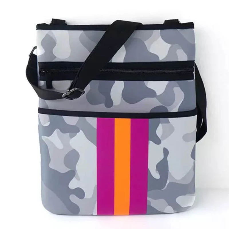 Large-capacity Neoprene Messenger Bag for Men and Women