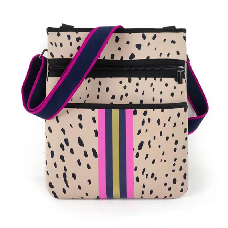 Large-capacity Neoprene Messenger Bag for Men and Women
