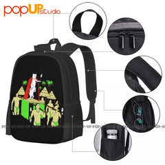 Nerm De Nunez Harbour Rip Dip Cat Skateboard Backpack