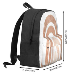 Boho Rainbow Backpacks Men's and Women's School Bags