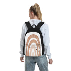 Boho Rainbow Backpacks Men's and Women's School Bags