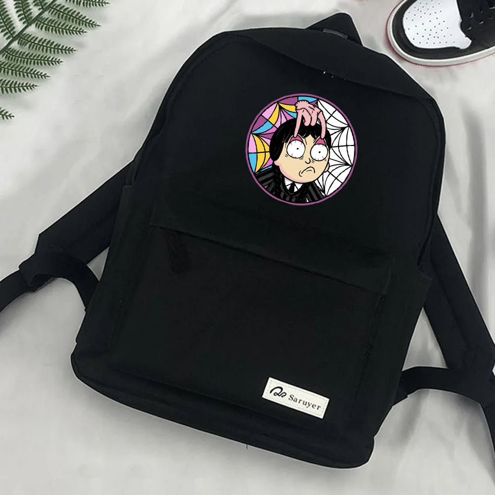 Nevermore Academy Wednesday Addams Backpack