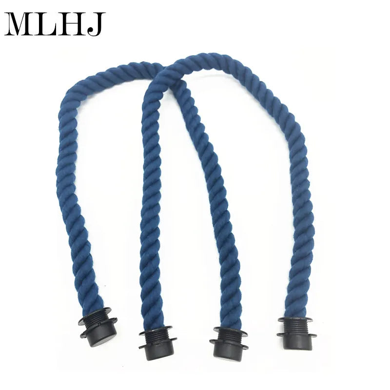 2 pcs Rope Hemp Bag Handles For Obag
