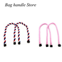 2 pcs Rope Hemp Bag Handles For Obag