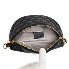 100% Leather Women Handbags Cowhide Ladies Messenger Bag