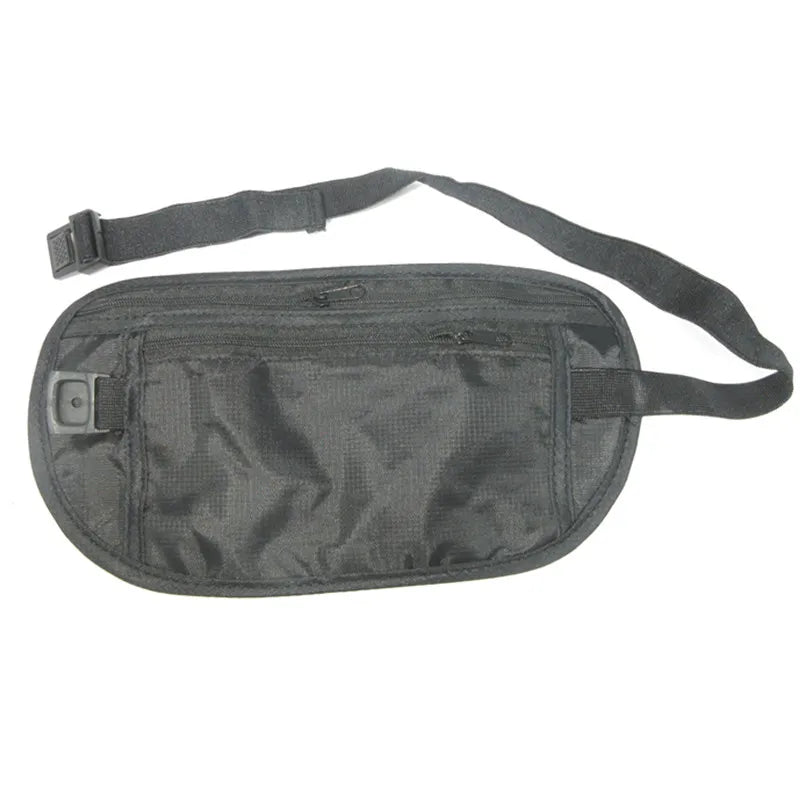Invisible Travel Waist Pack Money Belt Bag Hidden Security Wallet