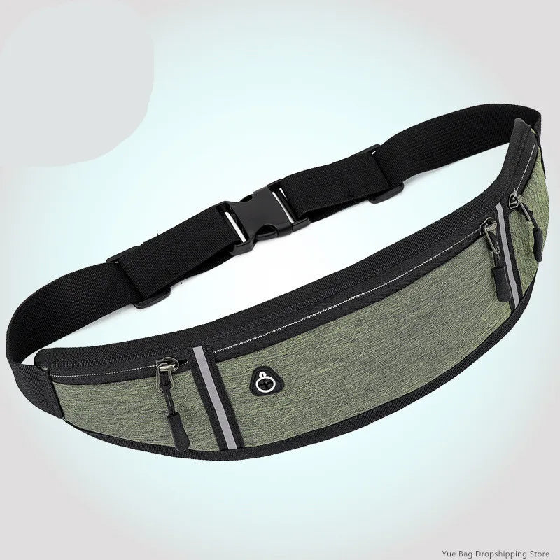 Running Waist Bag For Men Women Sports Belt Pouch Mobile Phone Case Hidden Pouch