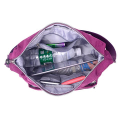 Floral Printing Shoulder Bag Rural Women Leisure Bag Cloth Lightweight Messenger