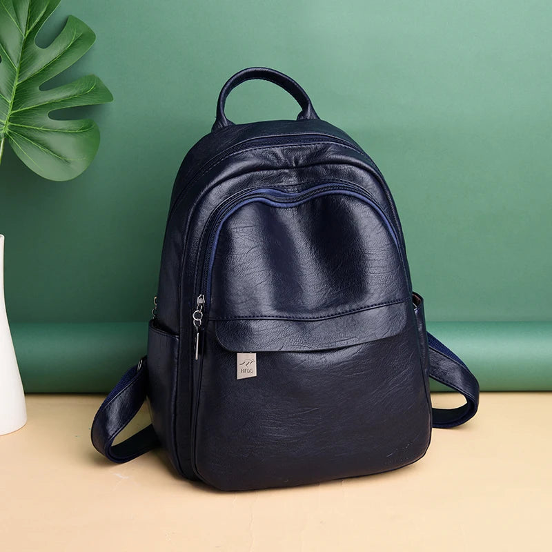 Vintage Women Backpacks High Female Back Pack Ladies Shoulder Bag
