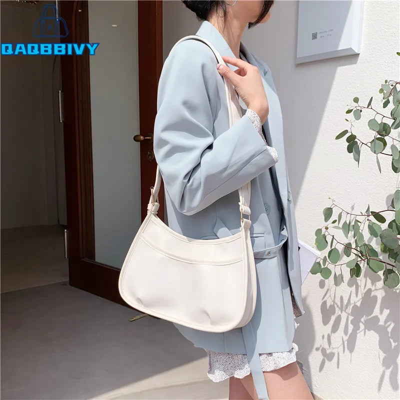 Vintage PU Leather Shoulder Cross Body Bag Soft Purses for Girls