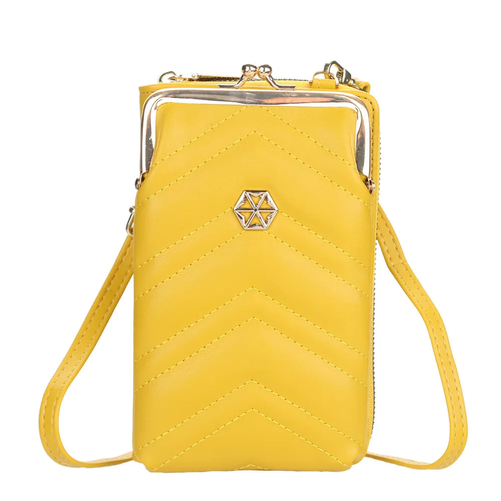 Embroidered Shoulder Bag Large-capacity Wallets