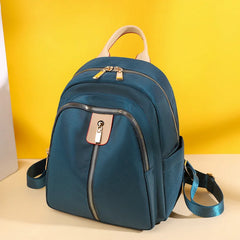 Waterproof Oxford Cloth Women Backpack School Bag High Capacity Bookbag
