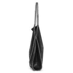 Vintage Chains Women Handbag Casual Ladies Shopping Shoulder Bag Large Capacity