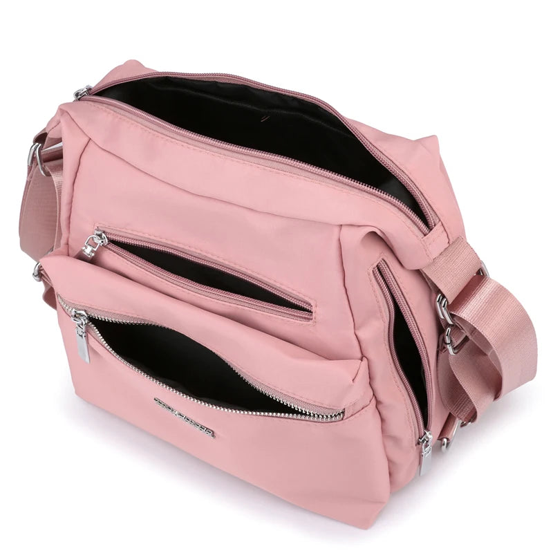 Women's Nylon Shoulder Bag CrossBody Handbag