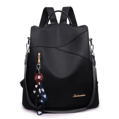 Anti-theft Large Capacity Backpack Oxford Cloth Tarpaulin Stitching Sequins