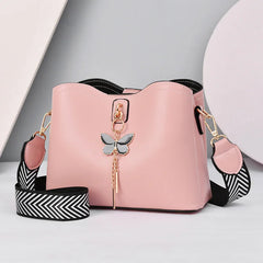 Plum Bow Sweet Messenger Crossbody Bag