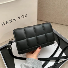 Spring Plaid Shoulder Bag Women Ladies Messenger Handbag
