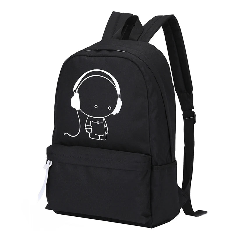 Waterproof Oxford Backpack for Teenage Girls and Boys