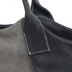 Women's Canvas Shoulder Top-Handle Bag Leisure Handbag