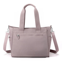 Women's Nylon Tote Bag Large Capacity Waterproof Travel Handbag