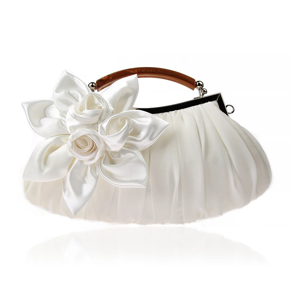Bowknot Purse Handbag Evening Party Clutch Bag Wedding Prom Women WY10