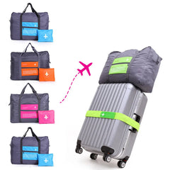 32L Large Capacity Travel Hand Luggage Bag Foldable Carry-on Duffle Bag