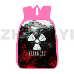 3D Camo Army S.T.A.L.K.E.R. 2 Backpack Teen Anime Harajuku Bookbag Canvas Bag
