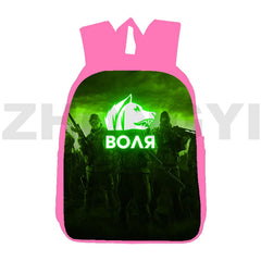 3D Camo Army S.T.A.L.K.E.R. 2 Backpack Teen Anime Harajuku Bookbag Canvas Bag