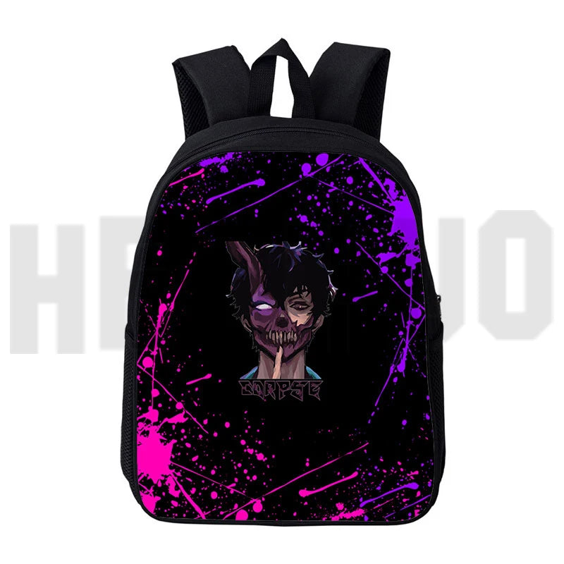 3D Corpse Husband Backpack Anime Harajuku Schoolbag Canvas Cartoon Bag